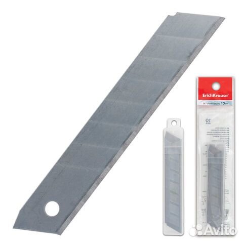 Лезвия ножей 18 мм комплект 10 шт., толщина лезвия