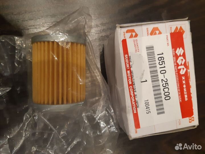 Фильтр масляный suzuki 1651025C00