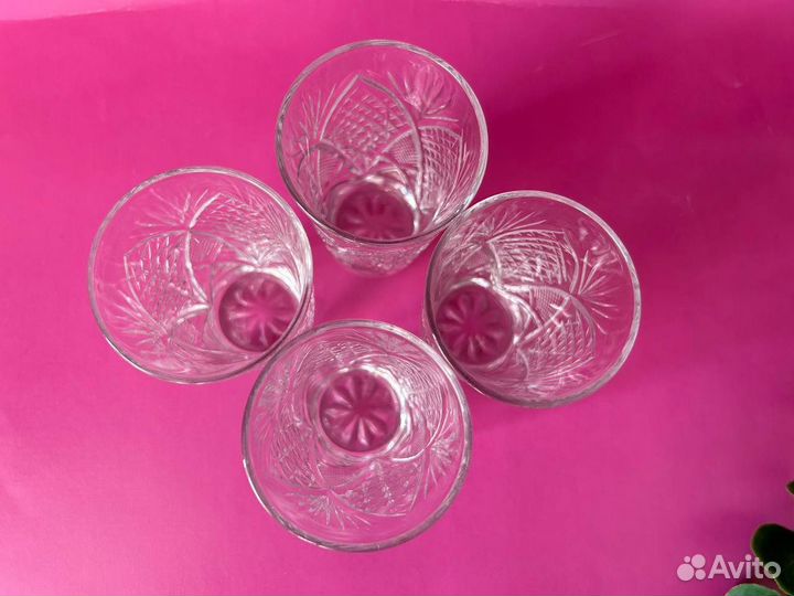 Стопки хрустальные СССР