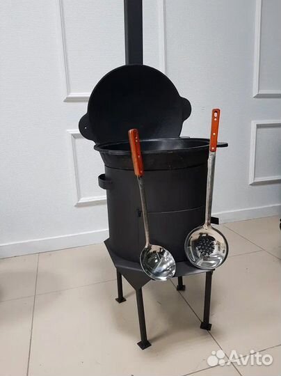 Казан Чугунный с печью для Казана