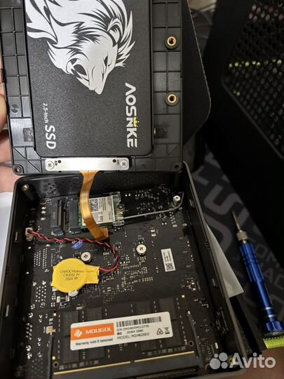 Мини пк N100/8Gb/256SSD Win11