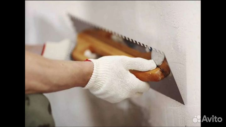 Штукатурка, гипс, стяжка, плитка, шпаклевка