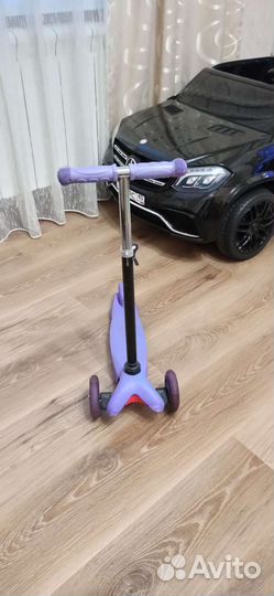 Самокат детский трехколесный бу