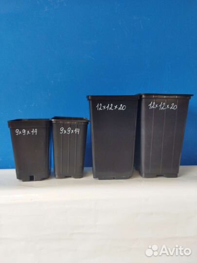 Горшок технологический под рассаду 9*9*8см