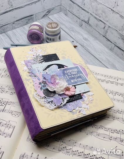 Альбом для фотографий ручной работы