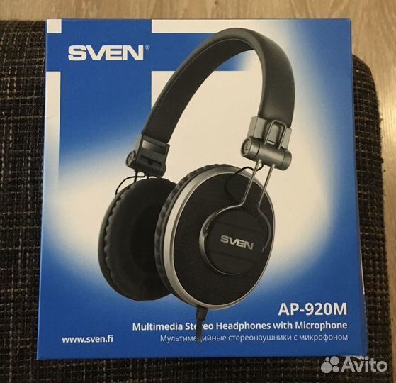 Наушники -гарнитура Sven AP-920M