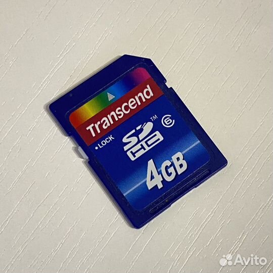 Transcend sdhc 4 GB