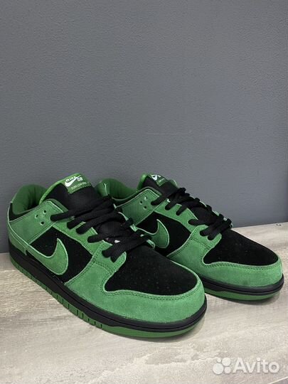 Nike Dunk Low SB Green с мехом (41р)