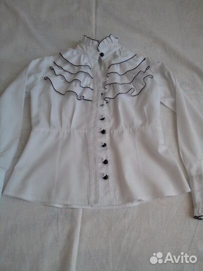 Школьная блузка р.128