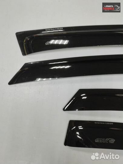 Дефлекторы окон Ford Fiesta мк6