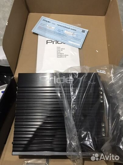 Усилитель pride due