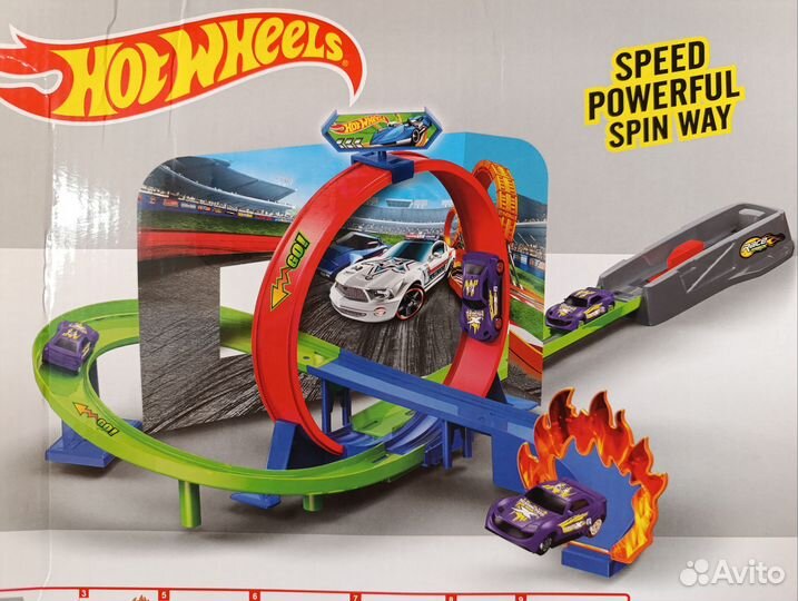 Hot wheels трек