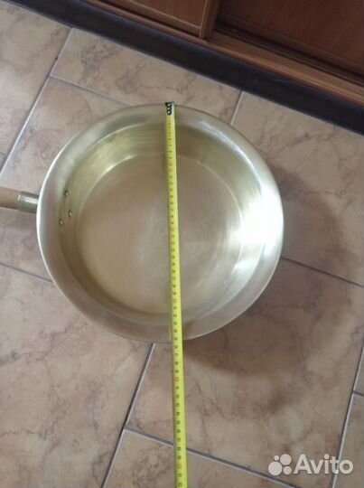 Латунный таз для варенья СССР Кольчугино