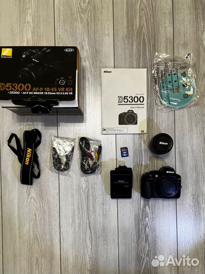 Фотоаппарат nikon d5300 kit18-55