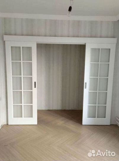 Стеклянные двери