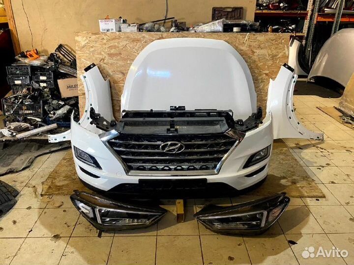 Передняя часть Hyundai Tucson 3