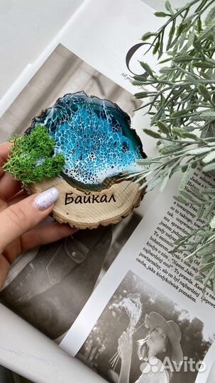 Картина, панно, магнит из эпоксидной смолы