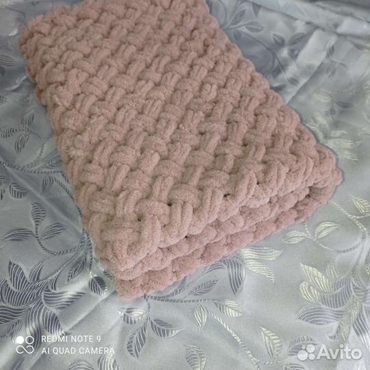 Плед детский плюшевый