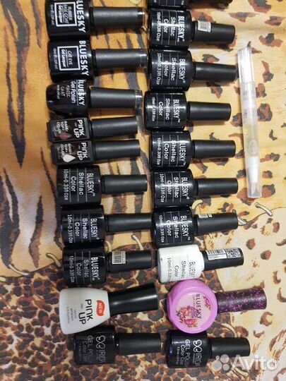 Набор гель лаков шиллак топ база и т.д