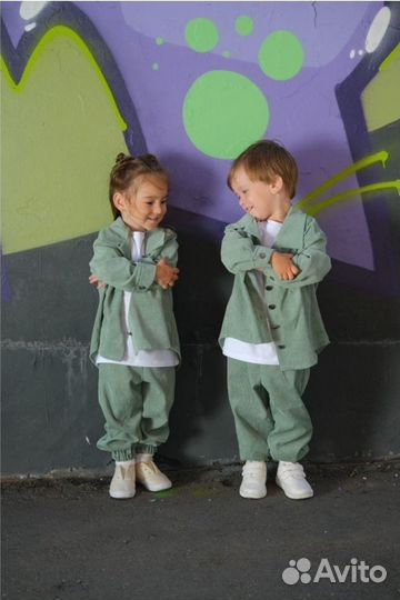 Детские костюмы микровельвет