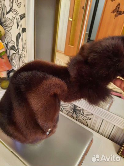 Шапка норковая женская