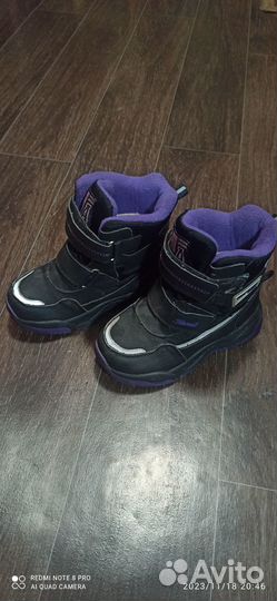 Зимние сапоги для девочки 30