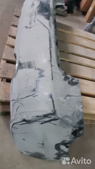 Задний бампер honda civic 4D 05- под покраску Tyg