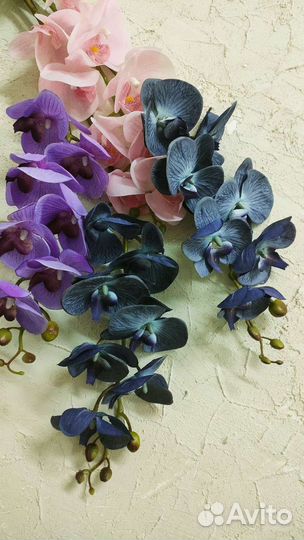 Орхидеи искусственные силиконовые
