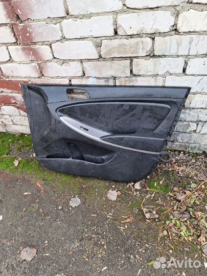 Hyundai solaris 1 обшивка двери