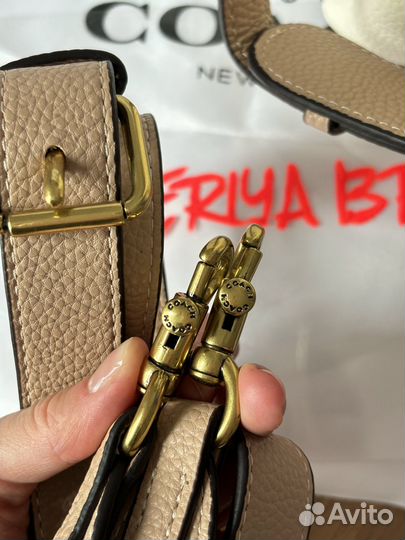 Сумка женская coach кожа