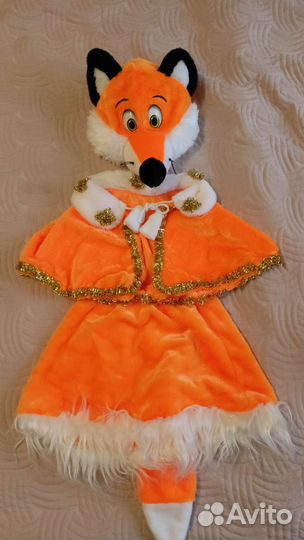 Карнавальный Костюм для девочки лисичка