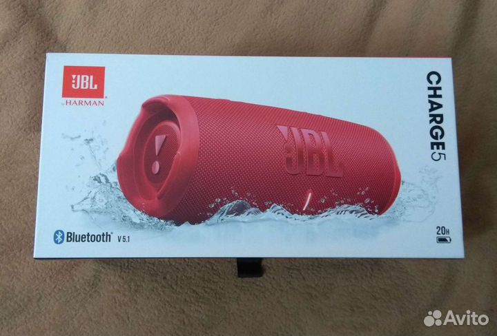 Коробка от bluetooth колонки JBL 5 оригинал