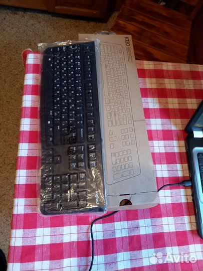 Клавиатура Logitech K120 новая, в упаковке