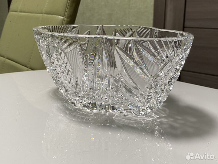 Салатник хрустальный