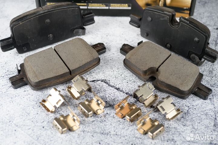 Колодки тормозные задние 172174 escalade 2021-2022