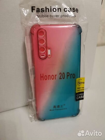 Чехол противоударный Honor 20 pro новый