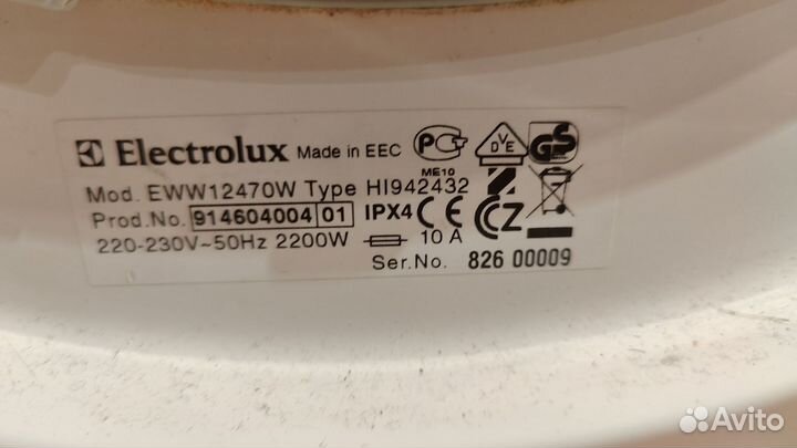 Стиральная машина Electrolux eww12470w на запчасти