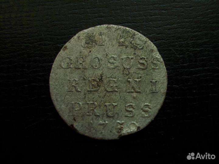 2 гроша для пруссии 1759 г. Елизавет Петровны