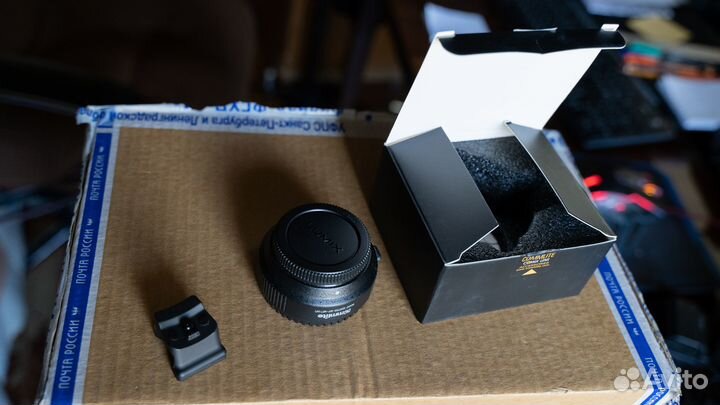 Переходник Canon EOS - micro 4/3 с автофокусом