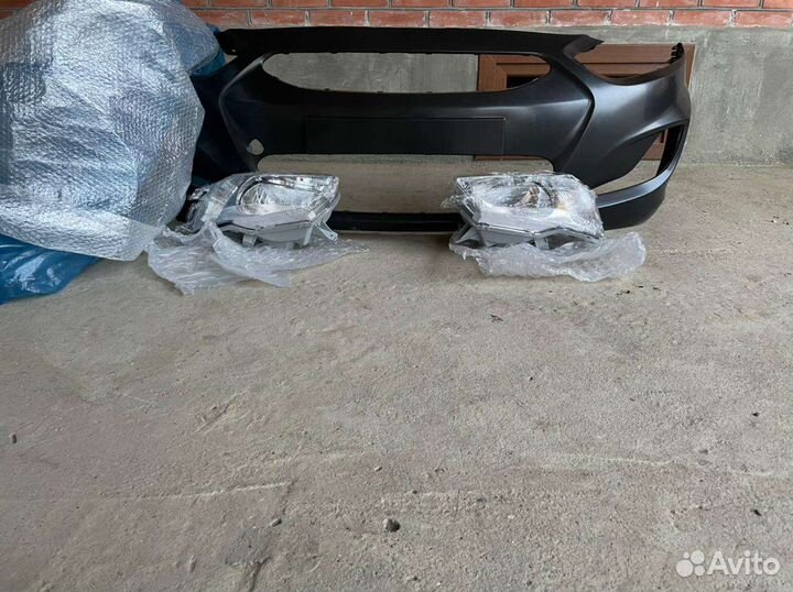 Бампера на Хундай Солярис и кузовные запчасти