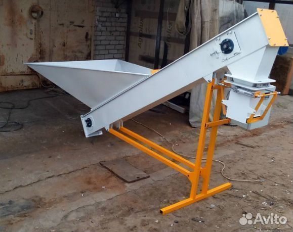 Весовой дозатор для пеллет, щепы, зерна, угля