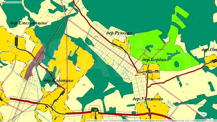 Участок 1,06 га (СНТ, ДНП)