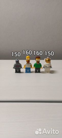 Lego minifigures (оригинал) simpsons, city, и тд