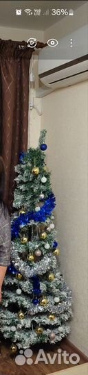 Ель искуственная бу