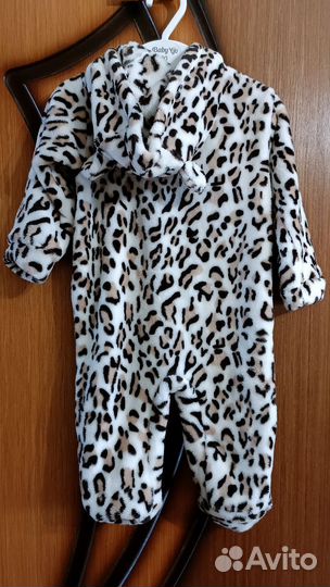 Детский комбинезон плюшевый 74 размер