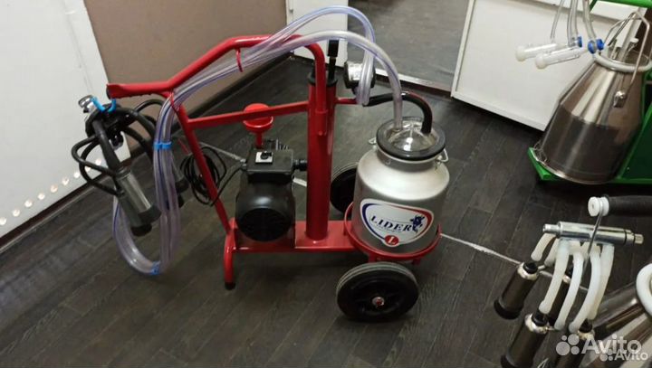 Доильный аппарат для коров lider Турция Вакуумный