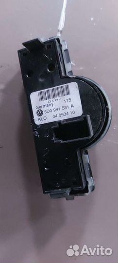 Переключатель света на Volkswagen Phaeton