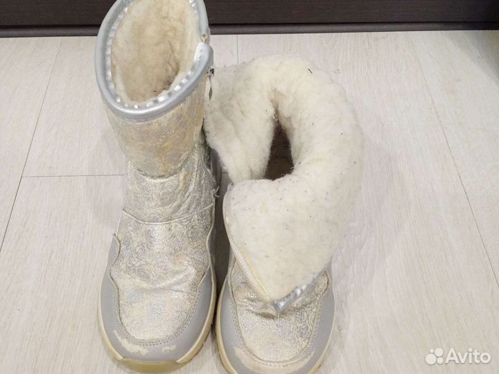 Сапоги зимние для девочки