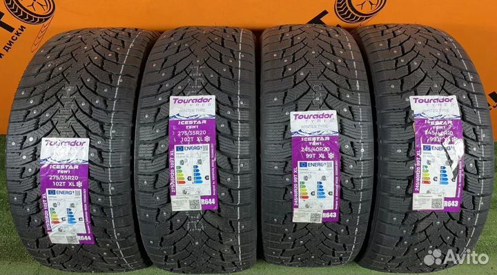 Tourador Ice Star TSW1 245/40 R20 и 275/35 R20 30U