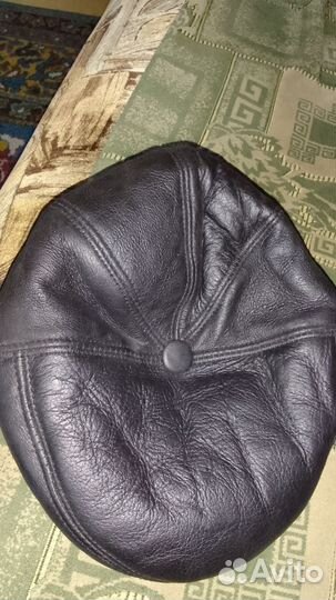 Кепка мужская теплая мех кожа новая